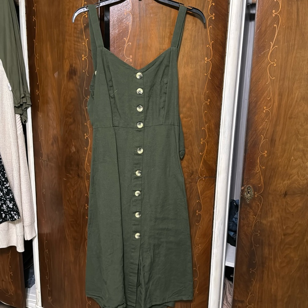 Japna green long dress